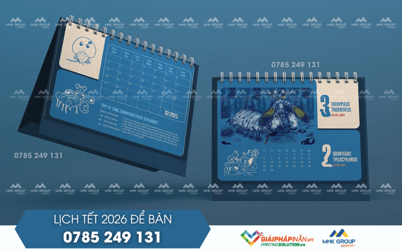 lịch Tết 2026, xưởng in lịch Tết 2026