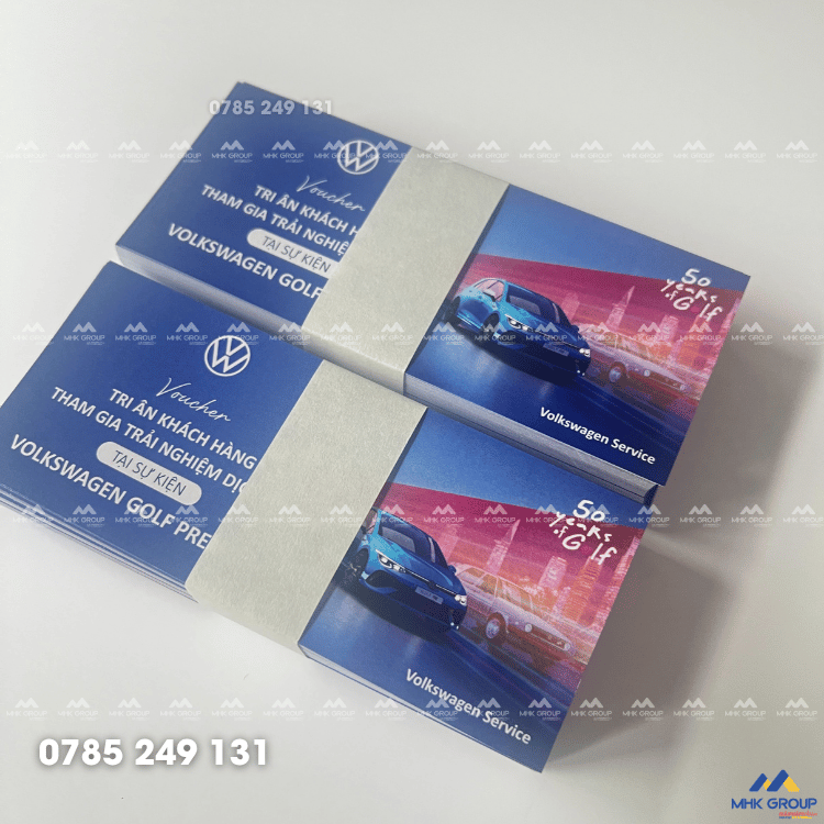 In voucher số lượng ít giá rẻ in kỹ thuật số tại giải pháp in ấn